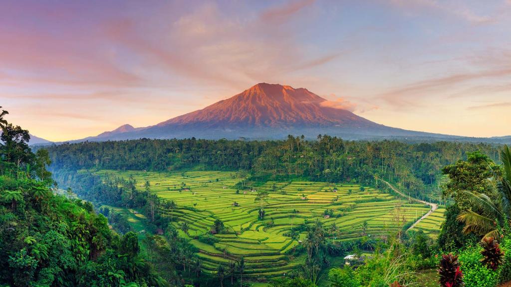Amazing Bali Volcano